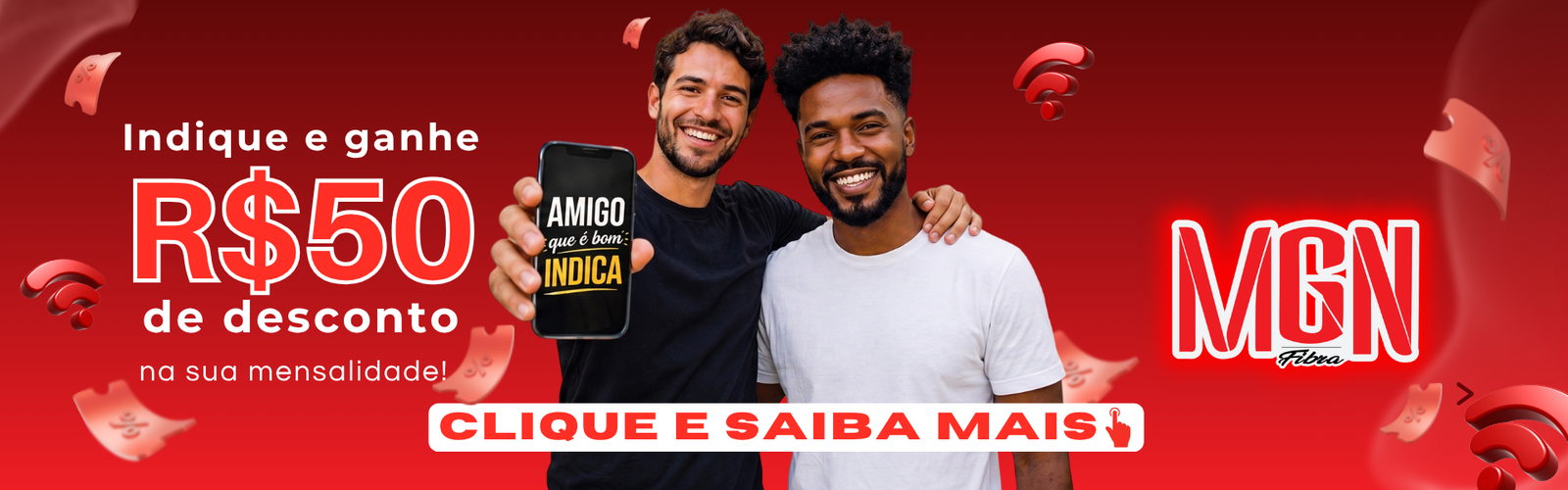 Banner secundário da MGN Fibra